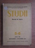 Studii. Revista de istorie (nr. 5-6, anul VIII, 1955)