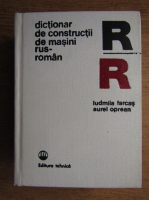 Anticariat: Ludmila Farcas - Dictionar de constructii de masini rus-roman