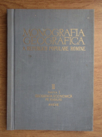 Monografia geografica a Republicii Populare Romane, volumul 2, partea I. Geografia economica pe ramuri. Anexe