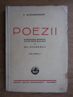 Vasile Alecsandri - Poezii (volumul 1, 1946)
