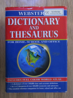 Anticariat: Webster's universal dictionary and thesaurus 