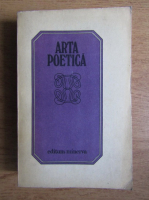 Arta poetica. Antologie de lirica romaneasca