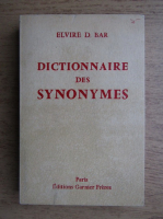 Elvire D. Bar - Dictionnaire des synonymes