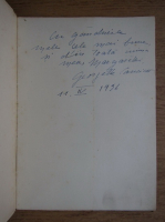Georgeta M. Cancicov - Un vis (exemplarul R din tirajul de 20 de exemplare numerotate A-T, cu autograful autoarei, 1936)