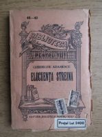 Gheorghe Adamescu - Elocventa straina (aproximativ 1930)