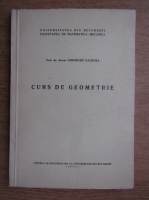 Gheorghe Galbura - Curs de geometrie