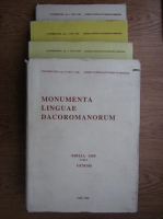 Monumenta linguae dacoromanorum (4 volume)