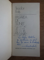 Teodor Bals - Pasare de sunet (cu autograful autorului)
