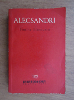 Anticariat: Vasile Alecsandri - Fantana Blanduziei