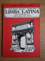 Viorica Balaianu - Limba latina, manual pentru clasa a XI-a, licee si clase cu profil umanist (1991)
