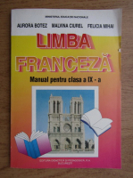 Aurora Botez - Limba franceza, Manual pentru clasa a IX-a (1998)