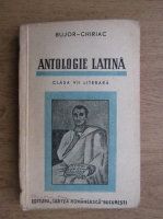 Bujor - Antologie latina (1947)