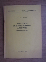 G. D. Iscru - Prelegeri de istorie moderna a romaniei