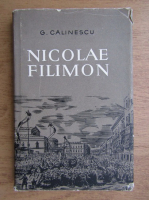 Anticariat: George Calinescu - Nicolae Filimon