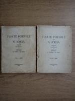 N. Iorga - Toate poesiile (2 volume, 1939)