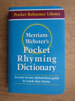 Pocket rhyming dictionary