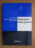 Victor Ponta - Drept penal, Partea generala