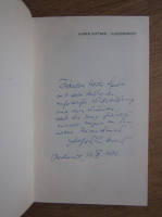 Alfred Kittner - Flaschenpost (cu autograful autorului)