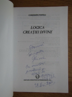 Constantin Portelli - Logica creatiei divine (cu autograful autorului)