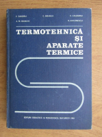 Anticariat: Emil Sandru, Cornel Mihaila - Termotehnica si aparate termice