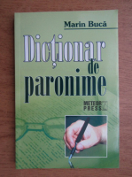 Marin Buca - Dictionar de paronime al limbii romane