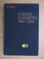 N. Efimov - Elements de geometrie analytique