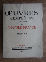Anatole France - Ouevres completes (volumul 14, 1928)
