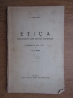 Baruch Spinoza - Etica demonstrata dupa metoda geometrica (1929)