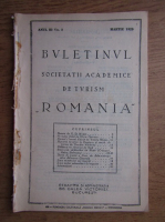Buletinul Societatii Academice de Turism Romania, Anul III, Nr. 5, mai 1929