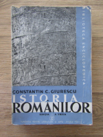 Constantin C. Giurescu - Istoria romanilor (volumul 1, editia III, 1938)