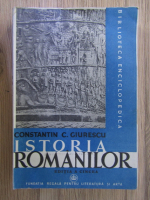 Constantin C. Giurescu - Istoria romanilor (volumul 1, editia V, 1946)