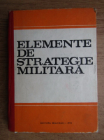 Elemente de strategie militara