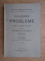 Ion Ionescu - Culegere de probleme de aritmetica (partea 1, 1937)