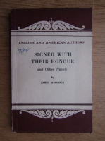 James Aldridge - Signed with their honour