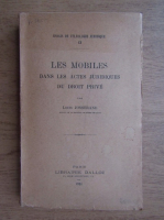 Louis Josserand - Les mobiles dans les actes juridiques du droit prive (1928)