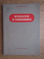 M. A. Leontovici - Introducere in termodinamica