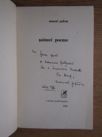 Marcel Gafton - Saizeci poeme (cu autograful autorului)