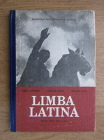 Maria Capoianu - Limba latina, manual pentru clasa a X-a, 1991