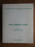 Mihai Popovici - The correct diet