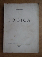 Nae Ionescu - Logica (volumul 1, 1943)