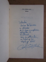 Paul Cornel Chitic - Maraiala (cu autograful autorului)