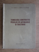 D. P. Maslov - Tehnologia constructiei pieselor de automobile si tractoare