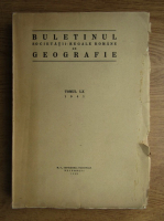 Buletinul societatii regale romane de geografie (1942, Tomul LX-1941)
