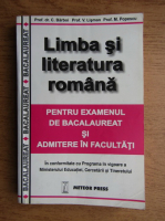 Anticariat: C. Bardoi - Limba si literatura romana pentru examenul de bacalaureat si admitere in facultati 