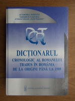 Dictionarul cronologic al romaului tradus in Romania de la origini pana la 1989