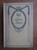 Ernest Renan - Lettres intimes (1932)