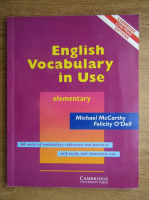 Michael McCarthy, Felicity O Dell - English vocabulary in use, elementary