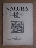Natura. Revista pentru raspandirea stiintei. No. 6 (1929)