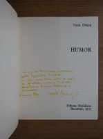 Vasile Dragut - Humor (cu autograful autorului)