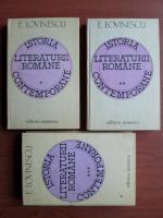 Eugen Lovinescu - Istoria literaturii romane contemporane (3 volume)